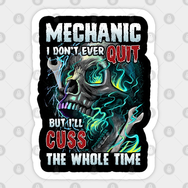 Mechanic Gift Sticker by designathome